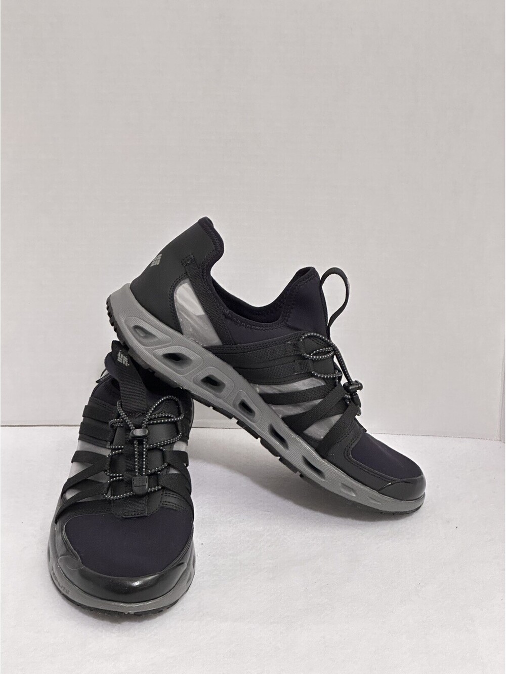 Columbia Men's Okolona Tech Lite Hiking Water Shoes Black Gray Size 11.5